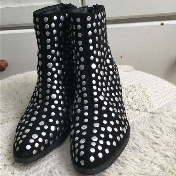 Mackin J 6.5 black studded boots, Western, Vampire - Picture 5 of 11